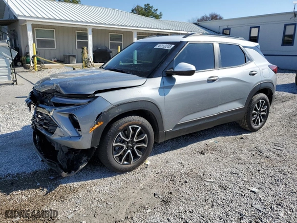 2025 Chevrolet TrailBlazer ACTIV with VIN KL79MVSL2SB051939, listed as a Copart auction lot 45150245 with 874 mi miles and Salvage Title. Bid and sale history available at carsss.com. Image 1.