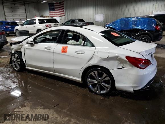 2018 Mercedes-Benz CLA 250 with VIN WDDSJ4GB3JN691426, listed as a Copart auction lot 52830275 with Not provided miles and Clean title. Bid and sale history available at DreamBid. Image 2.