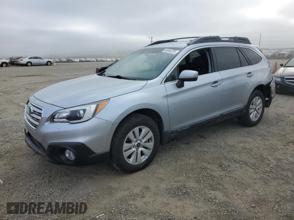 2015 Subaru Outback Premium with VIN 4S4BSACC6F3259593, listed as a Copart auction lot 54944375 with 114,260 mi miles and Salvage Title. Bid and sale history available at DreamBid. Image 1.