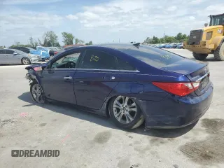 2013 Hyundai Sonata Limited with VIN 5NPEC4AC4DH524385, listed as a Copart auction lot 54438805 with 118,484 mi miles and Salvage Title. Bid and sale history available at DreamBid. Image 2.