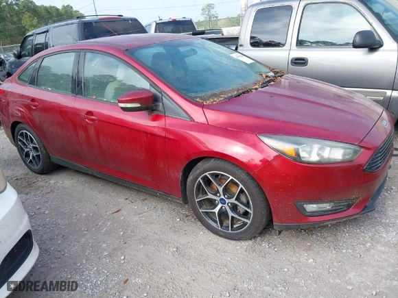 2017 Ford Focus SE with VIN 1FADP3FE9HL274850, listed as a IAAI auction lot 41930206 with 110,514 mi miles. Bid and sale history available at carsss.com. Image 1.