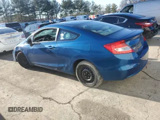 2012 Honda Civic Cpe LX with VIN 2HGFG3B57CH547090, listed as a Copart auction lot 45336665 with 218,434 mi miles and Clean Title. Bid and sale history available at carsss.com. Image 2.