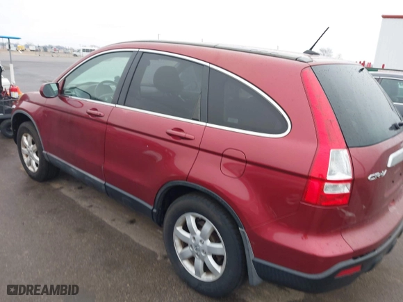 2007 Honda CR-V EX-L with VIN JHLRE48777C092740, listed as a IAAI auction lot 41715047 with 167,945 mi miles. Bid and sale history available at carsss.com. Image 3.