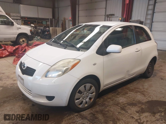 2007 Toyota Yaris with VIN JTDJT923375125479, listed as a IAAI auction lot 42531612 with 132,654 mi miles and . Bid and sale history available at DreamBid. Image 2.
