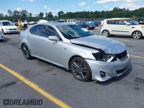 2012 Lexus IS 250 z VIN JTHBF5C27C5180231, wystawiony jako IAAI lot #42186650 z przebiegiem 259 021 mil mil oraz . Historia ofert i sprzedaży dostępna na DreamBid. Obrazek 1.