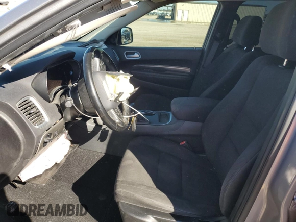 2020 Dodge Durango SXT Plus with VIN 1C4RDHAG7LC166394, listed as a Copart auction lot 81636064 with 100,021 mi miles and Salvage Title. Bid and sale history available at carsss.com. Image 7.