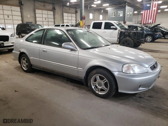 2000 Honda Civic EX with VIN 1HGEJ8144YL107793, listed as a Copart auction lot 47677235 with 117,850 mi miles and Clean Title. Bid and sale history available at carsss.com. Image 4.