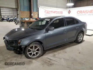 2011 Volkswagen Jetta Sedan SE w/Convenience & Sunroof with VIN 3VWDX7AJ2BM322035, listed as a Copart auction lot 86878224 with 225,581 mi miles and Salvage Title. Bid and sale history available at carsss.com. Image 1.
