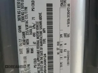 2017 Ford Transit XL с VIN 1FMZK1CM9HKA98124, выставлен на аукционе Copart как лот 58630014 с пробегом 69 372 миль миль и Списание • Salvage title. История ставок и продаж доступна на DreamBid. Изображение 13.