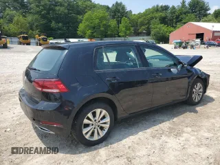 2020 Volkswagen Golf TSI with VIN 3VWG57AU4LM000513, listed as a Copart auction lot 60672215 with 107,032 mi miles and Clean title. Bid and sale history available at DreamBid. Image 3.