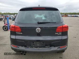 2014 Volkswagen Tiguan S z VIN WVGBV3AX5EW554500, wystawiony jako Copart lot #57016775 z przebiegiem 91 101 mil mil oraz Szkoda całkowita • Salvage title. Historia ofert i sprzedaży dostępna na DreamBid. Obrazek 6.
