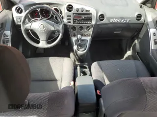 2006 Pontiac Vibe GT with VIN 5Y2SN65L76Z448997, listed as a Copart auction lot 57897854 with 131,498 mi miles and Salvage Title. Bid and sale history available at carsss.com. Image 8.