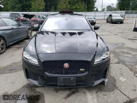2017 Jaguar XF S with VIN SAJBG4BV0HCY46905, listed as a Copart auction lot 59182744 with 77,622 mi miles and Clean Title. Bid and sale history available at carsss.com. Image 5.