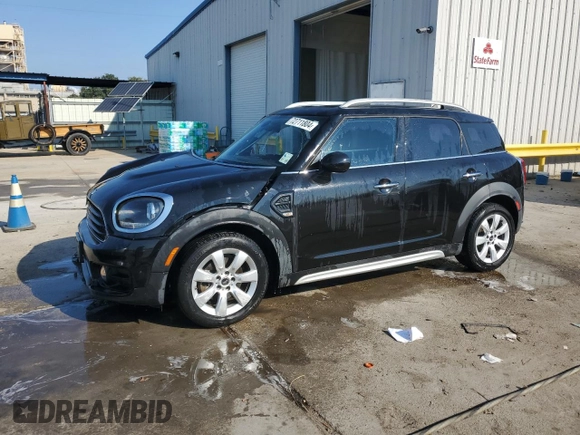 2019 MINI Countryman Cooper with VIN WMZYS7C58K3F45493, listed as a Copart auction lot 72711804 with 61,900 mi miles and Salvage Title. Bid and sale history available at carsss.com. Image 1.