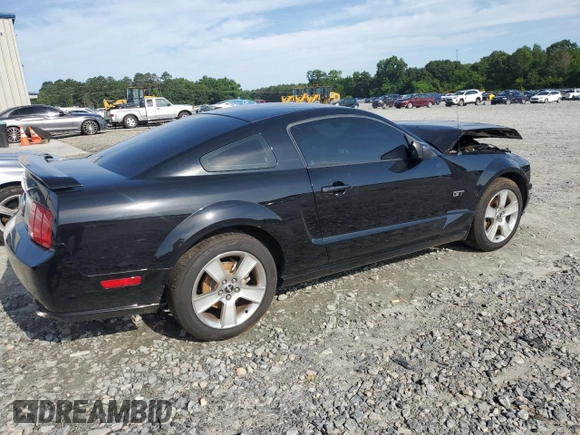 2006 Ford Mustang GT Deluxe with VIN 1ZVHT82H065221716, listed as a Copart auction lot 60331675 with 23,275 mi miles and Salvage title. Bid and sale history available at DreamBid. Image 3.