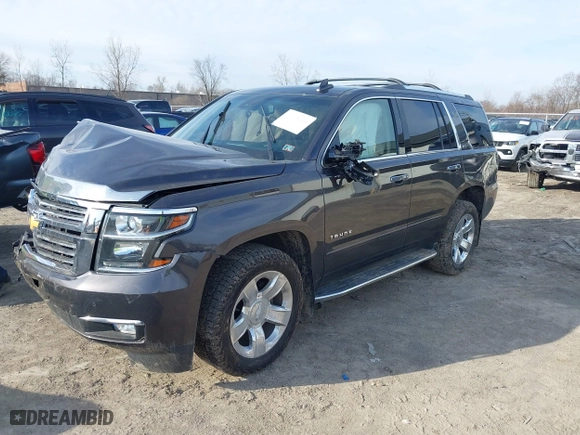 2016 Chevrolet Tahoe LTZ with VIN 1GNSKCKC7GR475458, listed as a IAAI auction lot 41831124 with 95,554 mi miles. Bid and sale history available at carsss.com. Image 17.