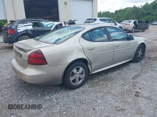 2008 Pontiac Grand Prix z VIN 2G2WP552081107812, wystawiony jako IAAI lot #42390408 z przebiegiem 244 642 mil mil oraz . Historia ofert i sprzedaży dostępna na DreamBid. Obrazek 4.