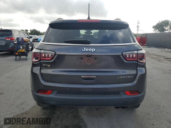 2018 Jeep Compass Limited with VIN 3C4NJCCB7JT259669, listed as a Copart auction lot 51305645 with 97,817 mi miles and Salvage Title. Bid and sale history available at carsss.com. Image 6.