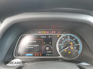 2024 Nissan LEAF S with VIN 1N4AZ1BV7RC556039, listed as a Copart auction lot 49458035 with 3,734 mi miles and Salvage title. Bid and sale history available at DreamBid. Image 9.