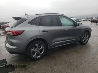 2024 Ford Escape ST-Line with VIN 1FMCU0MNXRUA33354, listed as a Copart auction lot 51168805 with 7,267 mi miles and Salvage Title. Bid and sale history available at DreamBid. Image 3.
