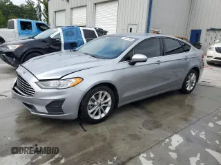 2020 Ford Fusion SE with VIN 3FA6P0H71LR207241, listed as a Copart auction lot 58347785 with 92,375 mi miles and Salvage title. Bid and sale history available at DreamBid. Image 1.