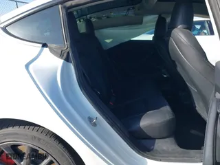 2023 Tesla Model 3 with VIN 5YJ3E1EA2PF500923, listed as a IAAI auction lot 41115550 with 1 mi miles. Bid and sale history available at carsss.com. Image 8.