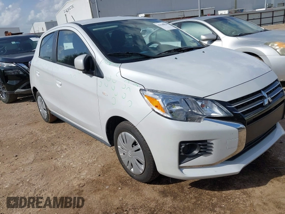 2024 Mitsubishi Mirage ES z VIN ML32AUHJ0RH024777, wystawiony jako IAAI lot #42548839 z przebiegiem 16 609 mil mil oraz . Historia ofert i sprzedaży dostępna na DreamBid. Obrazek 1.