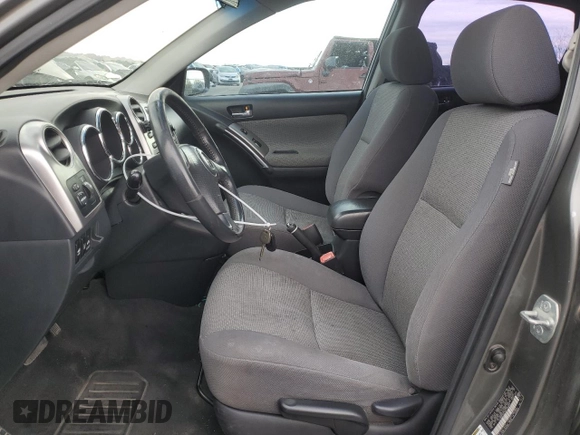 2008 Toyota Matrix STD with VIN 2T1KR30E28C706853, listed as a Copart auction lot 50926795 with 209,598 mi miles and Salvage Title. Bid and sale history available at DreamBid. Image 7.