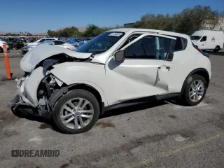 2016 Nissan Juke S with VIN JN8AF5MR5GT604357, listed as a Copart auction lot 61764535 with Not provided miles and Salvage title. Bid and sale history available at DreamBid. Image 1.