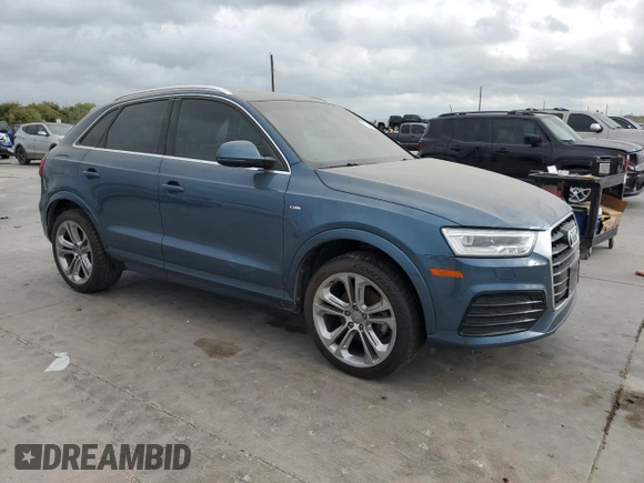 2016 Audi Q3 Prestige with VIN WA1FFCFS9GR012070, listed as a Copart auction lot 78445204 with 89,395 mi miles and Clean title. Bid and sale history available at DreamBid. Image 4.