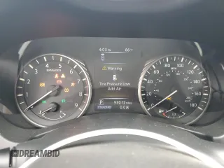 2020 Infiniti Q50 Luxe with VIN JN1EV7AP8LM205853, listed as a Copart auction lot 50058445 with 93,012 mi miles and Clean Title. Bid and sale history available at DreamBid. Image 9.