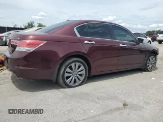 2011 Honda Accord EX-L with VIN 1HGCP3F86BA013180, listed as a Copart auction lot 64095235 with 124,742 mi miles and Salvage title. Bid and sale history available at DreamBid. Image 3.