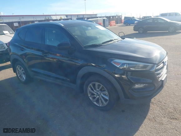 2016 Hyundai Tucson SE with VIN KM8J3CA47GU257220, listed as a IAAI auction lot 41659139 with 89,986 mi miles. Bid and sale history available at carsss.com. Image 1.