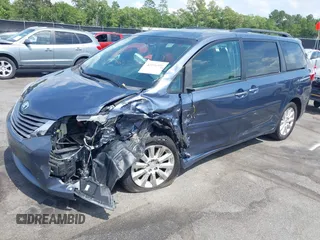 2016 Toyota Sienna Limited with VIN 5TDDK3DC1GS137831, listed as a IAAI auction lot 42286909 with 151,904 mi miles and . Bid and sale history available at DreamBid. Image 2.