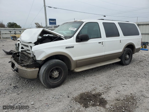 2005 Ford Excursion Eddie Bauer with VIN 1FMNU44L45EC66245, listed as a Copart auction lot 89310695 with NaN miles and Salvage Title. Bid and sale history available at carsss.com. Image 1.