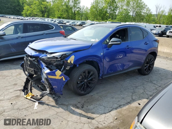 2022 Lexus NX with VIN JTJKGCEZ7N2000776, listed as a Copart auction lot 51502933 with Not Provided miles. Bid and sale history available at carsss.com. Image 1.