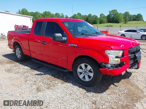 2015 Ford F-150 XL with VIN 1FTEX1CP8FKE01289, listed as a IAAI auction lot 42305312 with 240,366 mi miles and . Bid and sale history available at DreamBid. Image 1.
