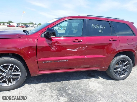 2019 Jeep Grand Cherokee Limited with VIN 1C4RJFBG7KC828467, listed as a IAAI auction lot 41822561 with 37,916 mi miles. Bid and sale history available at carsss.com. Image 17.