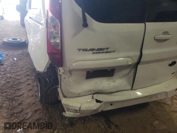 2021 Ford Transit Connect XLT with VIN NM0GS9F21M1487728, listed as a Copart auction lot 56324112 with 25,450 mi miles and . Bid and sale history available at DreamBid. Image 9.