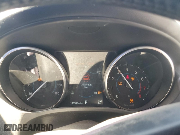 2018 Jaguar F-Pace 30t Premium with VIN SADCJ2GX8JA204022, listed as a Copart auction lot 46719925 with 133,986 mi miles and Salvage title. Bid and sale history available at DreamBid. Image 9.
