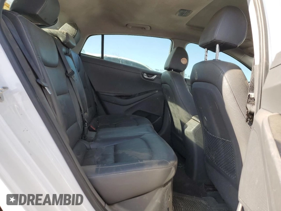 2017 Hyundai Ioniq Limited with VIN KMHC85LC1HU051550, listed as a Copart auction lot 55484925 with 140,752 mi miles and Salvage title. Bid and sale history available at DreamBid. Image 10.