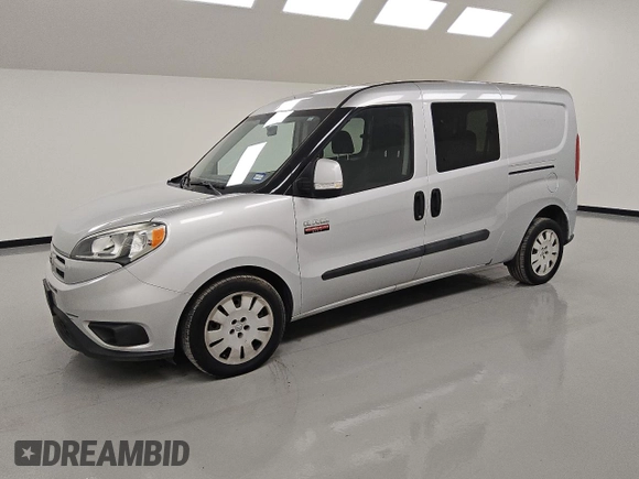 2015 Ram ProMaster City Cargo Tradesman SLT with VIN ZFBERFBT5F6A40706, listed as a Copart auction lot 53824975 with 122,254 mi miles and Clean Title. Bid and sale history available at carsss.com. Image 1.