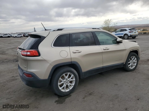 2014 Jeep Cherokee Latitude with VIN 1C4PJMCS9EW230785, listed as a Copart auction lot 51162995 with 64,117 mi miles and Salvage Title. Bid and sale history available at carsss.com. Image 3.