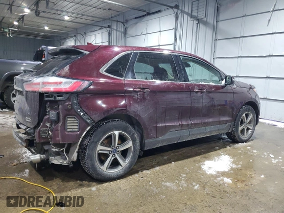 2019 Ford Edge SEL with VIN 2FMPK4J9XKBC42238, listed as a Copart auction lot 43998225 with 98,657 mi miles and Salvage Title. Bid and sale history available at carsss.com. Image 3.