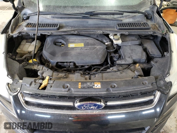 2013 Ford Escape SEL with VIN 1FMCU0HX0DUA95074, listed as a Copart auction lot 53362365 with 261,444 mi miles and Clean Title. Bid and sale history available at carsss.com. Image 12.