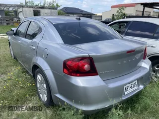 2014 Dodge Avenger SE with VIN 1C3CDZAB8EN149812, listed as a IAAI auction lot 42092082 with 126,244 mi miles and . Bid and sale history available at DreamBid. Image 3.