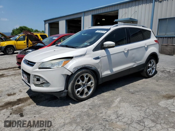 2016 Ford Escape Titanium with VIN 1FMCU9J96GUA48071, listed as a Copart auction lot 60742815 with 193,100 mi miles and Salvage title. Bid and sale history available at DreamBid. Image 1.