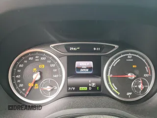 2017 Mercedes-Benz B with VIN WDDVP9ABXHJ015106, listed as a Copart auction lot 42187963 with 34,934 mi miles. Bid and sale history available at carsss.com. Image 9.