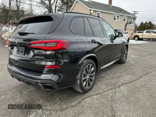 2022 BMW X5 M50i with VIN 5UXJU4C06N9J73373, listed as a Copart auction lot 43706345 with 108,320 mi miles and Clean Title. Bid and sale history available at carsss.com. Image 3.