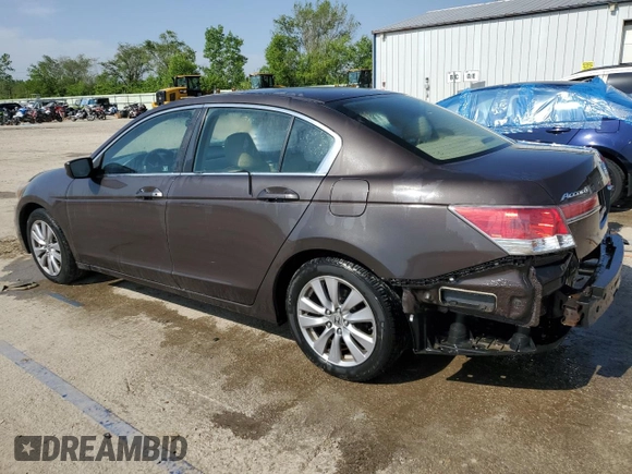 2012 Honda Accord EX with VIN 1HGCP2F76CA030175, listed as a Copart auction lot 57324595 with 209,093 mi miles and Salvage title. Bid and sale history available at DreamBid. Image 2.
